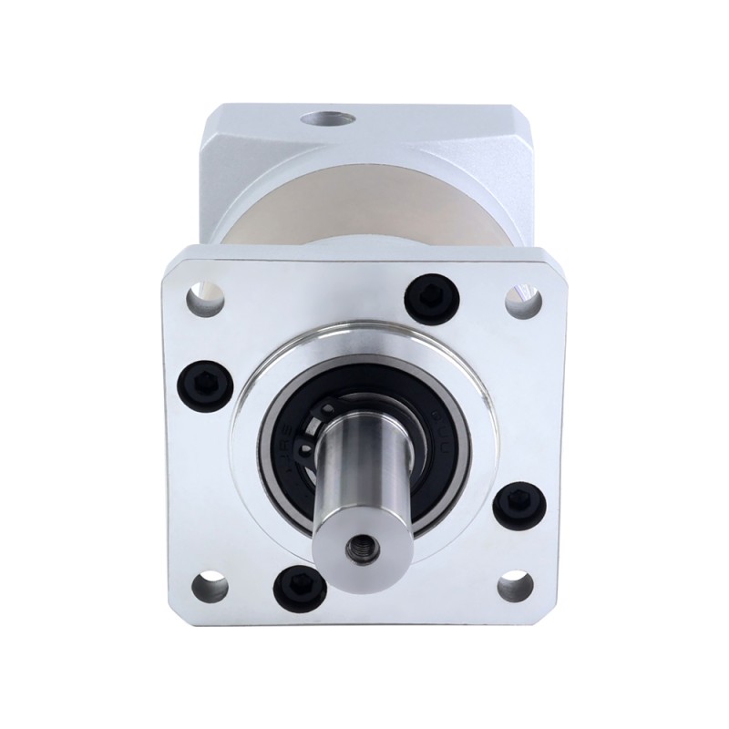 EG-serie planetaire versnellingsbak overbrengingsverhouding 20:1 speling 20arc-min voor 6,35 mm as Nema 23 stappenmotor