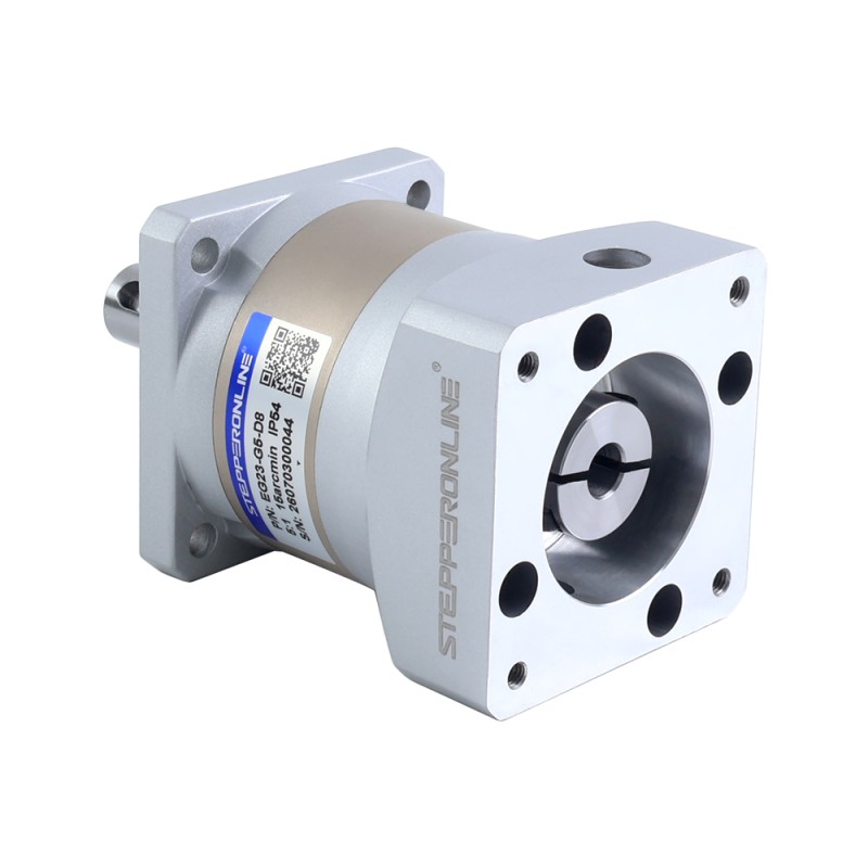 EG serie planetaire versnellingsbak overbrengingsverhouding 5:1 speling 15arc-min voor 8mm as Nema 23 stappenmotor