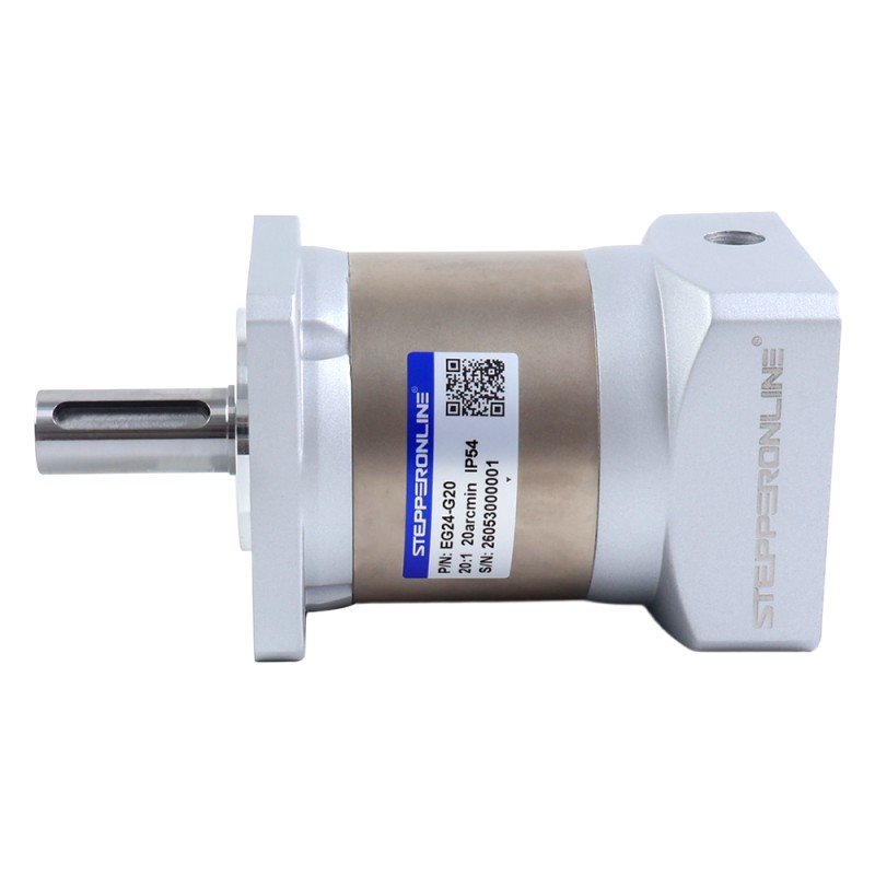 EG-serie Planetaire versnellingsbak Gear Ratio 20:1 Backlash 20arc-min voor Nema 24 stappenmotor