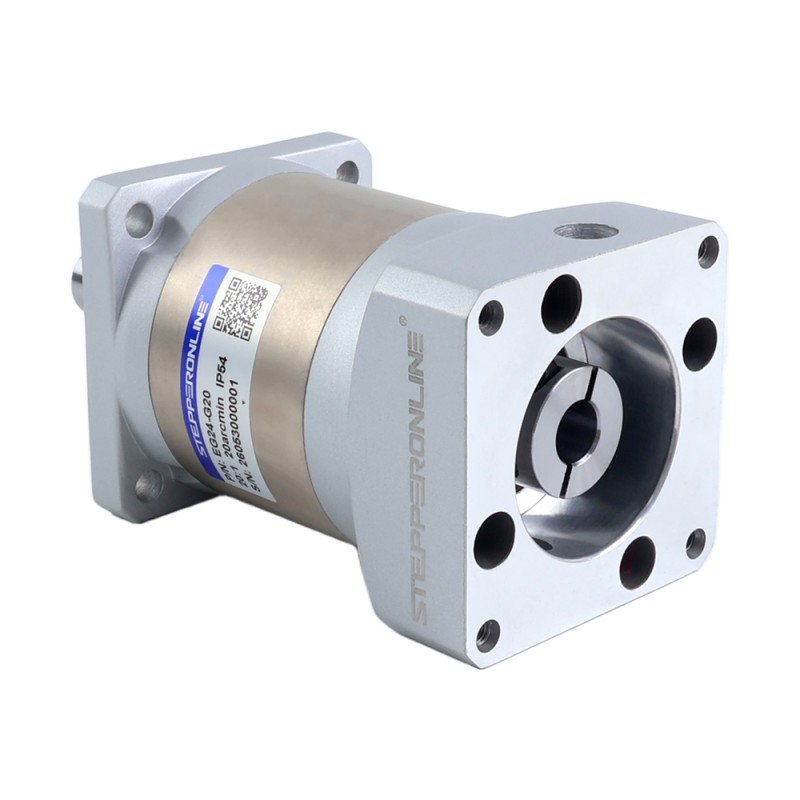 EG-serie Planetaire versnellingsbak Gear Ratio 20:1 Backlash 20arc-min voor Nema 24 stappenmotor