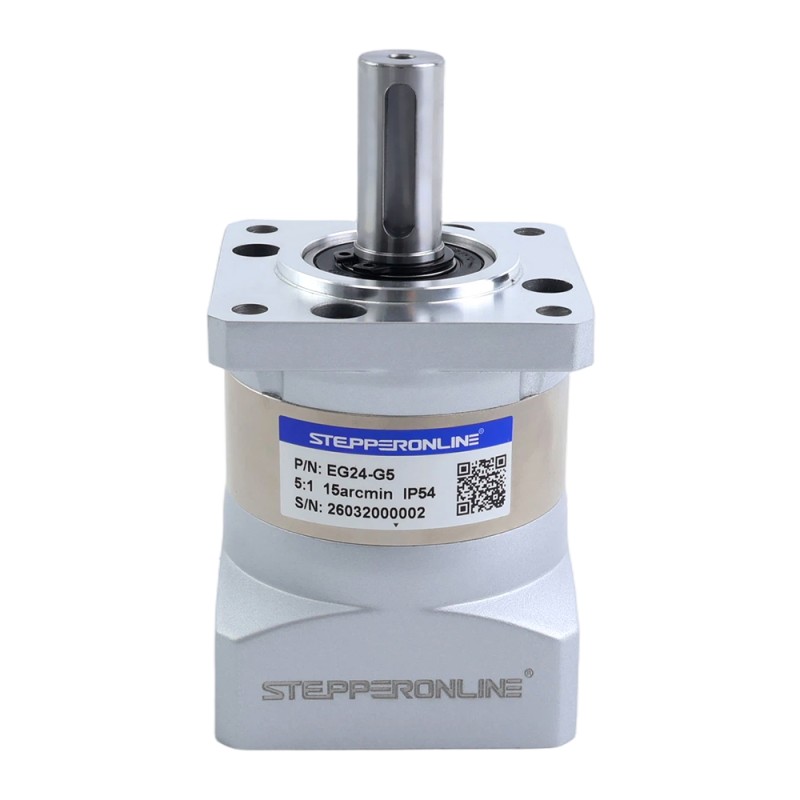 EG-serie Planetaire versnellingsbak Gear Ratio 5:1 Backlash 15arc-min voor Nema 24 stappenmotor