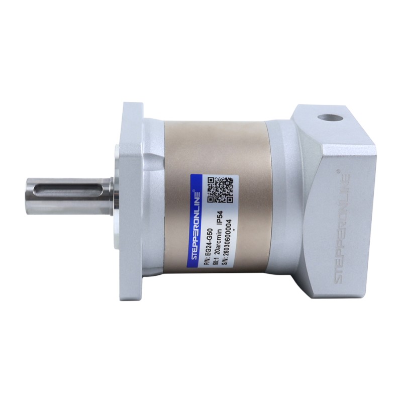 EG-serie Planetaire versnellingsbak Gear Ratio 50:1 Backlash 20arc-min voor Nema 24 stappenmotor