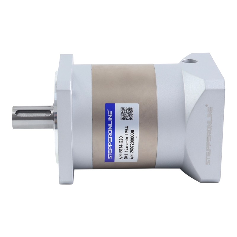 EG-serie Planetaire versnellingsbak Gear Ratio 20:1 Backlash 15arc-min voor Nema 34 stappenmotor