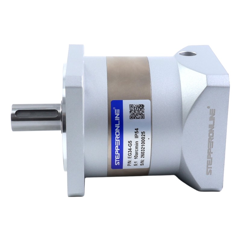 EG-serie Planetaire versnellingsbak Gear Ratio 5:1 Backlash 10arc-min voor Nema 34 stappenmotor