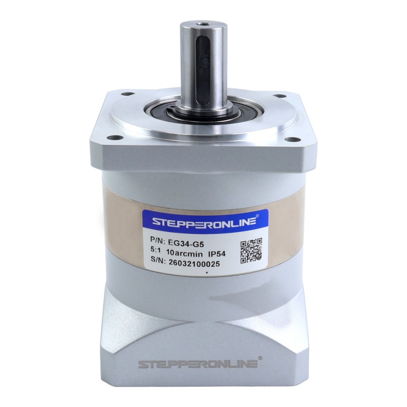 EG-serie Planetaire versnellingsbak Gear Ratio 5:1 Backlash 10arc-min voor Nema 34 stappenmotor