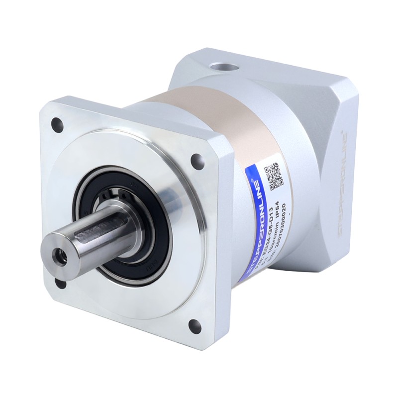 EG-serie planetaire versnellingsbak overbrengingsverhouding 5:1 speling 10arc-min voor 12,7 mm as Nema 34 stappenmotor