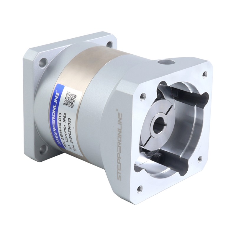 EG-serie planetaire versnellingsbak overbrengingsverhouding 5:1 speling 10arc-min voor 12,7 mm as Nema 34 stappenmotor