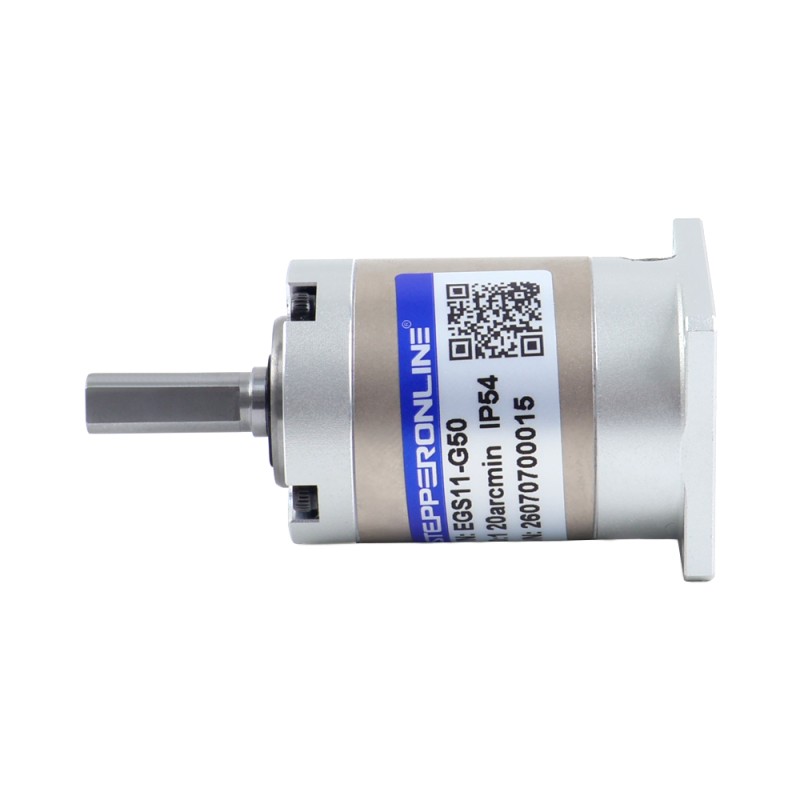 EG-serie Planetaire versnellingsbak Gear Ratio 50:1 Backlash 20arc-min voor Nema 11 stappenmotor