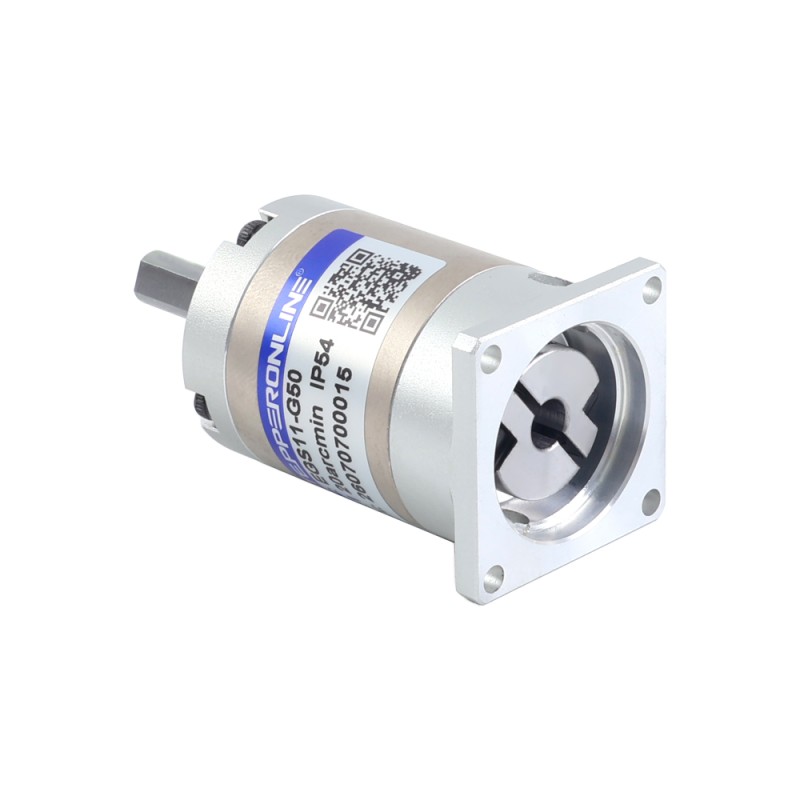 EG-serie Planetaire versnellingsbak Gear Ratio 50:1 Backlash 20arc-min voor Nema 11 stappenmotor