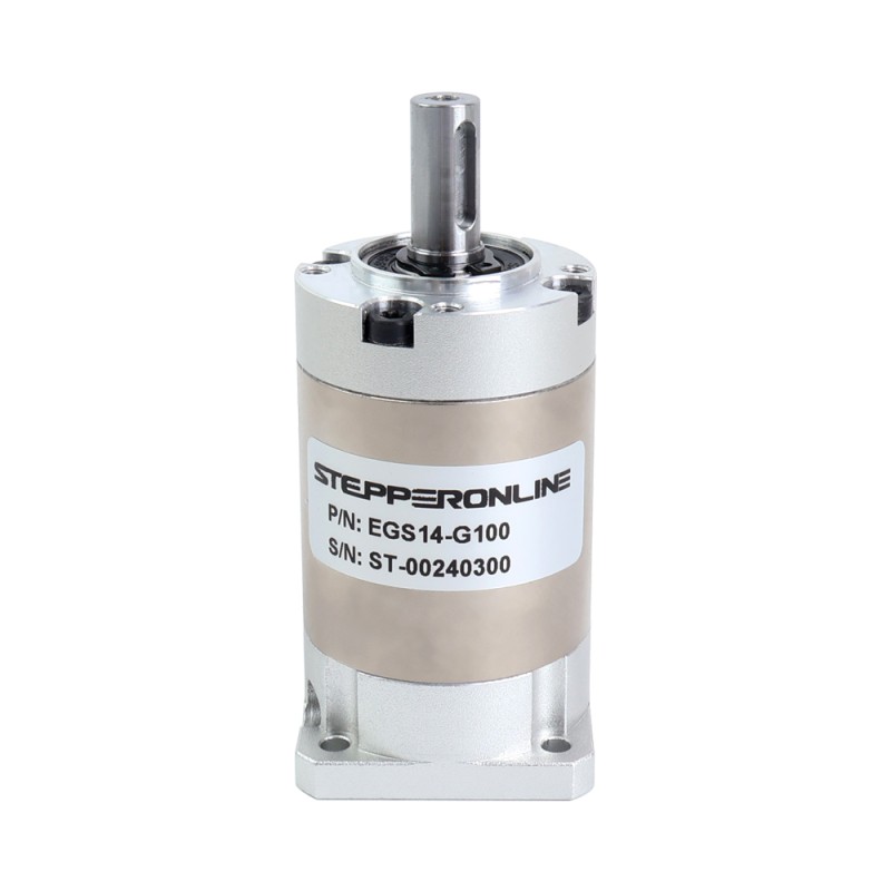 EG serie planetaire Tandwielkast versnelling 100:1 speling 25arc-min voor Nema 14 stappenmotor - EGS14-G100 | StepperOnline