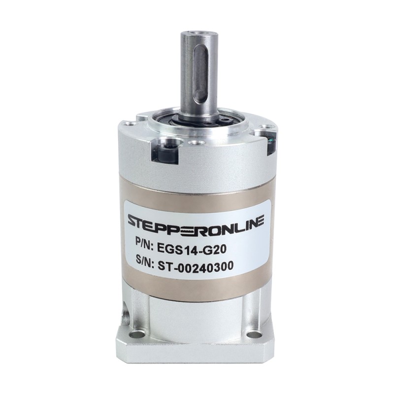 EG serie planetaire Tandwielkast versnelling 20:1 speling 20arc-min voor Nema 14 stappenmotor - EGS14-G20 | StepperOnline