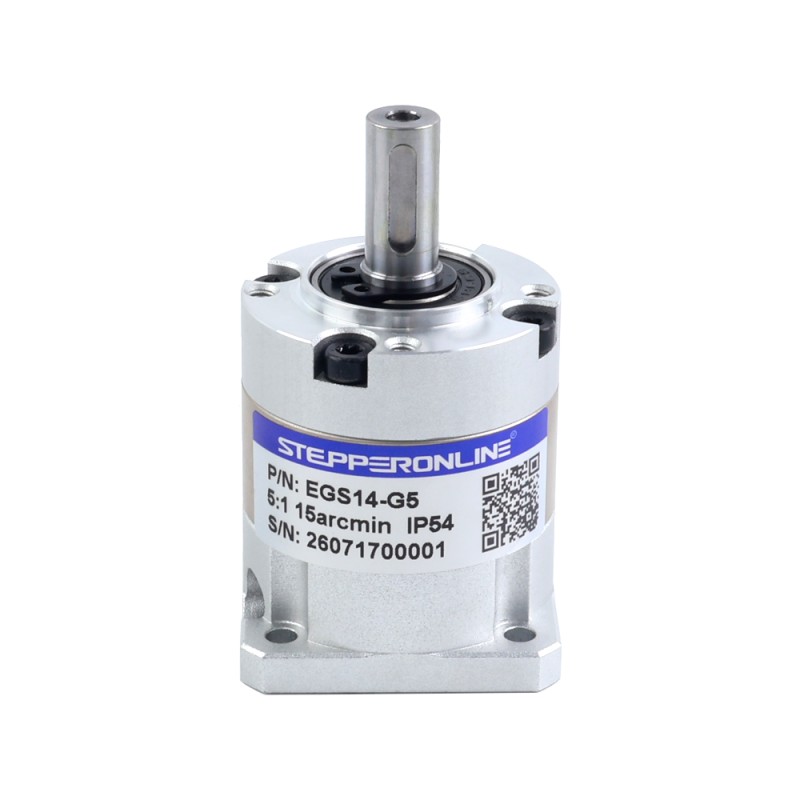 EG serie planetaire Tandwielkast versnelling 5:1 speling 15arc-min voor Nema 14 stappenmotor - EGS14-G5 | StepperOnline