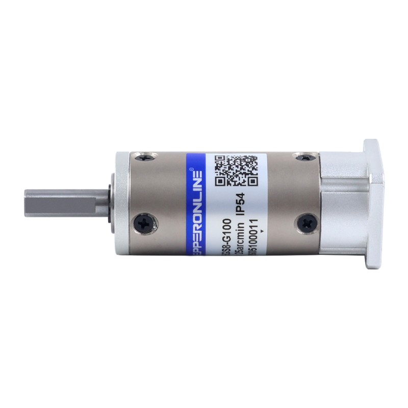 EG serie planetaire Tandwielkast versnelling 100:1 speling 25arc-min voor Nema 8 stappenmotor - EGS8-G100 | StepperOnline