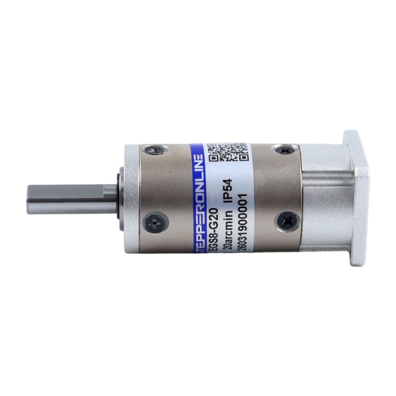 EG serie planetaire Tandwielkast versnelling 20:1 speling 20arc-min voor Nema 8 stappenmotor - EGS8-G20 | StepperOnline