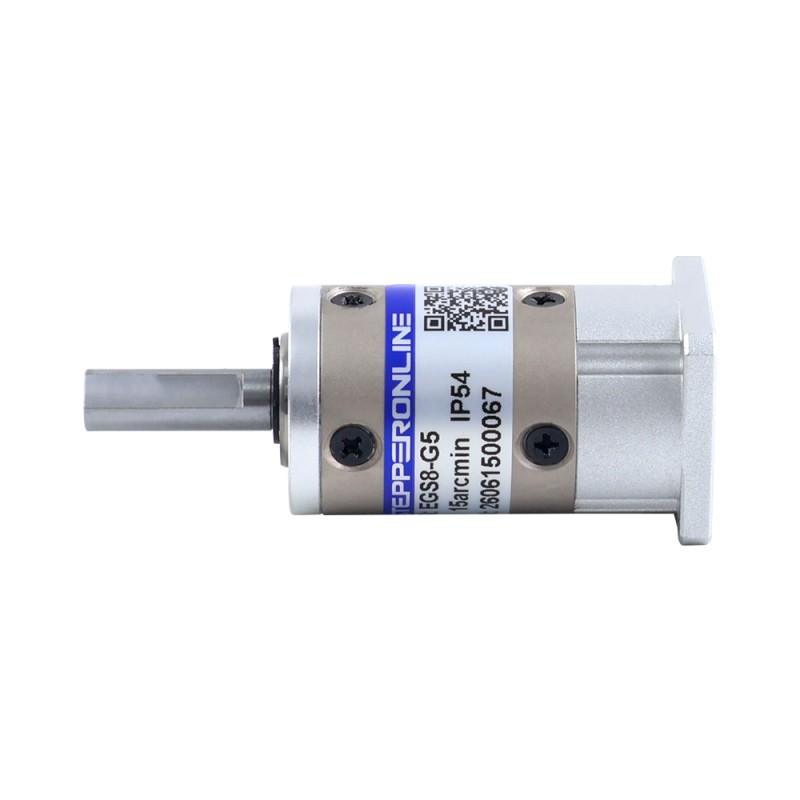 EG serie planetaire Tandwielkast versnelling 5:1 speling 15arc-min voor Nema 8 stappenmotor - EGS8-G5 | StepperOnline
