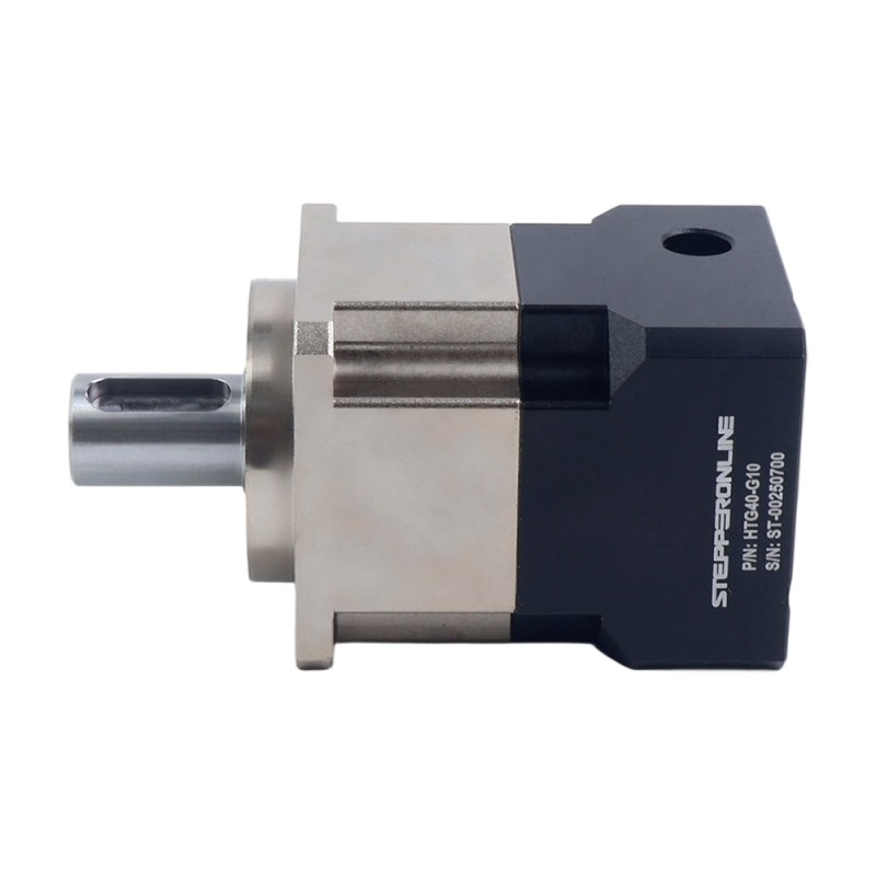 HTG-serie 42mm 10:1 spiraalvormige planetaire versnellingsbak speling 5arcmin voor servomotoren IP65 - HTG40-G10 | StepperOnline