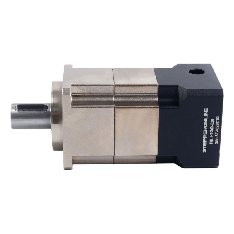HTG-serie 42mm 20:1 spiraalvormige planetaire versnellingsbak speling 5arcmin voor servomotoren IP65 - HTG40-G20 | StepperOnline