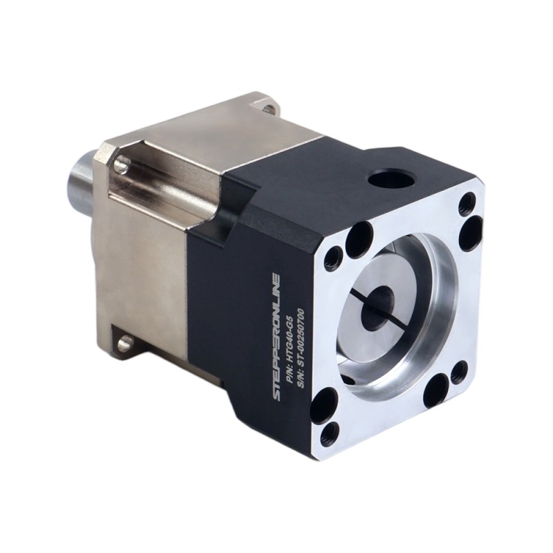 HTG-serie 42mm 5:1 spiraalvormige planetaire versnellingsbak speling 5arcmin voor servomotoren IP65 - HTG40-G5 | StepperOnline