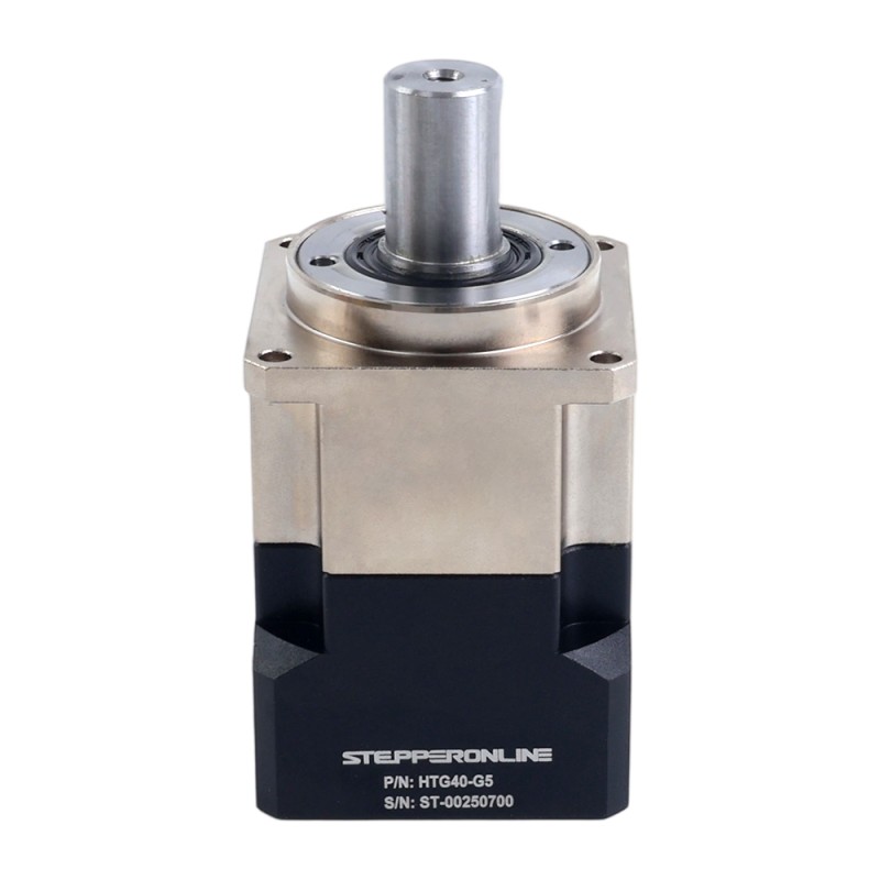 HTG-serie 42mm 5:1 spiraalvormige planetaire versnellingsbak speling 5arcmin voor servomotoren IP65 - HTG40-G5 | StepperOnline