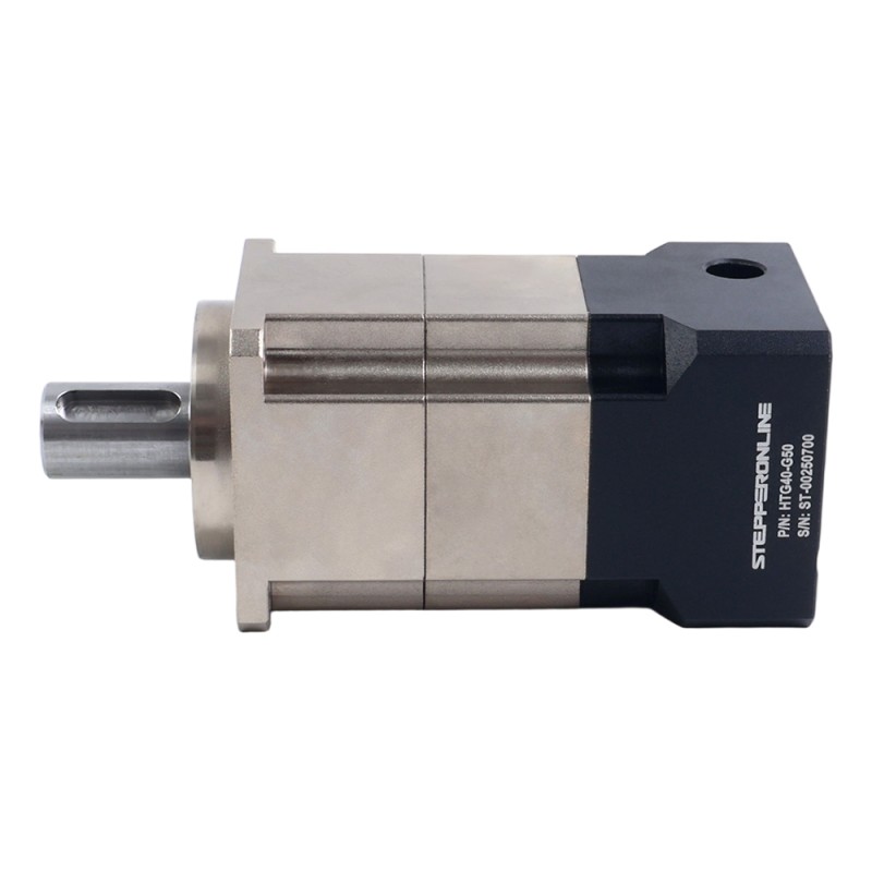 HTG-serie 42mm 50:1 spiraalvormige planetaire versnellingsbak speling 5arcmin voor servomotoren IP65 - HTG40-G50 | StepperOnline