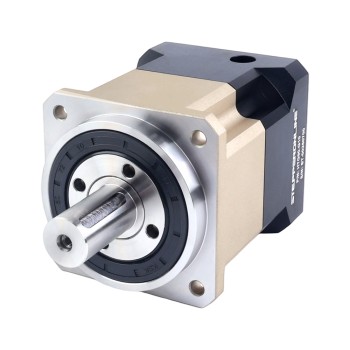 HTG-serie 90mm 10:1 spiraalvormige planetaire versnellingsbak speling 5arcmin voor servomotoren IP65