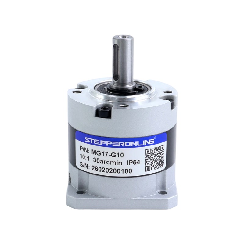 MG-serie Planetaire versnellingsbak Gear Ratio 10:1 Backlash 30arc-min voor Nema 17 stappenmotor