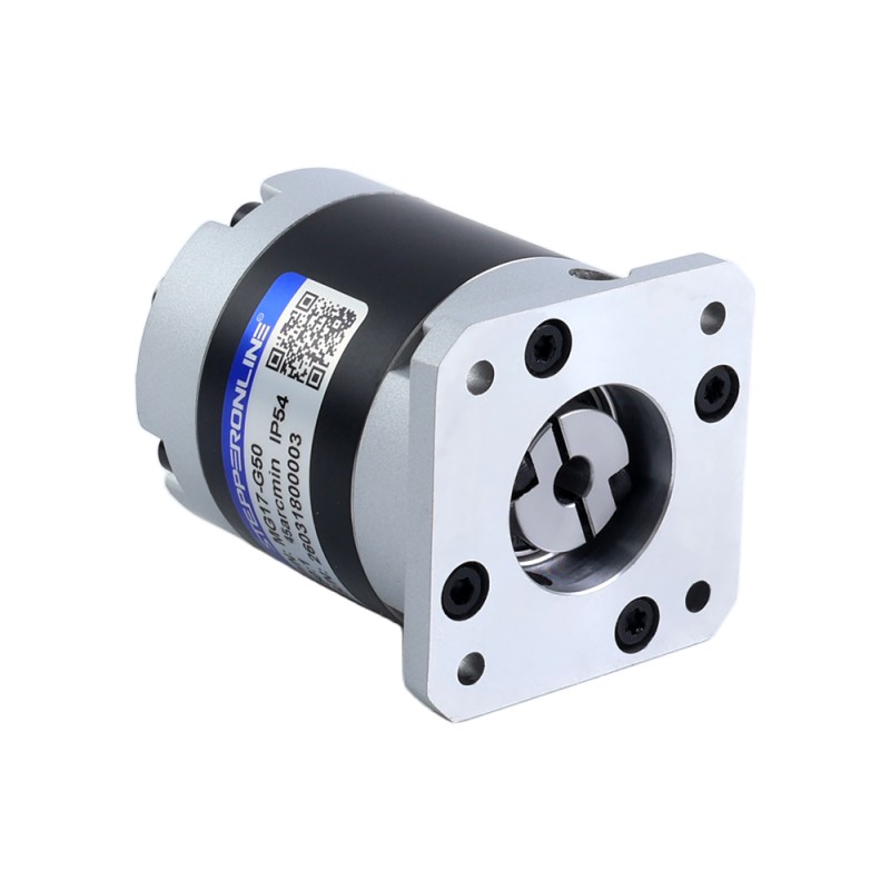 MG-serie planetaire Tandwielkast versnelling verhouding 50:1 speling 45arc-min voor Nema 17 stappenmotor - MG17-G50 | StepperOnline