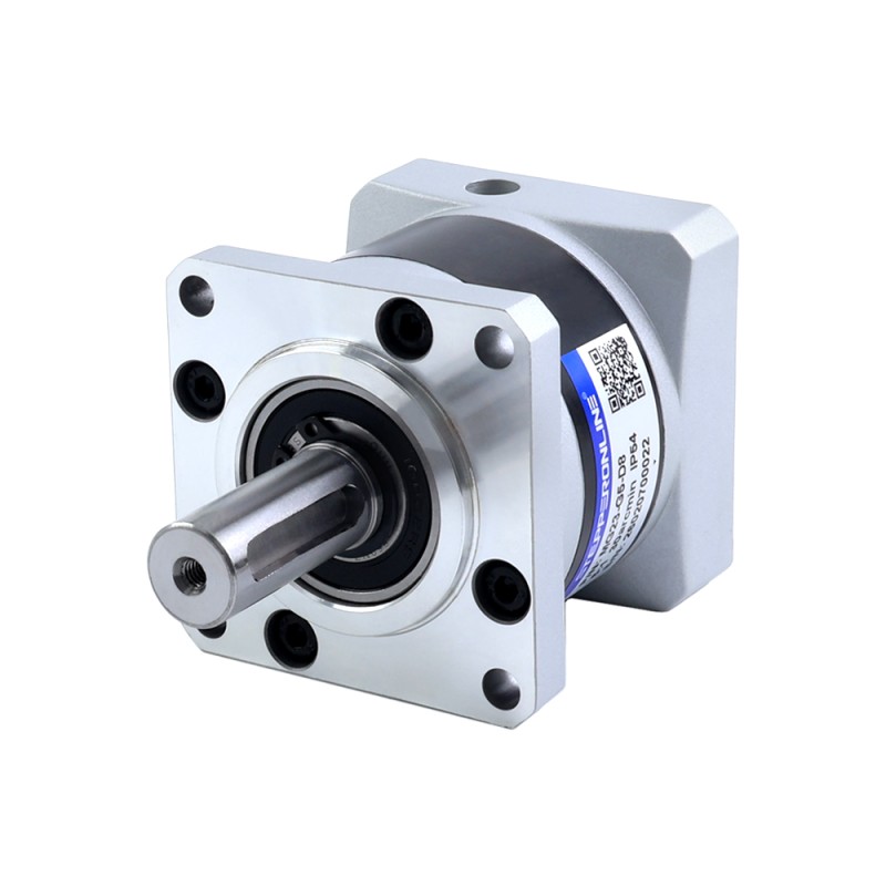 MG-serie planetaire versnellingsbak overbrengingsverhouding 5:1 speling 30arc-min voor 8mm as Nema 23 stappenmotor