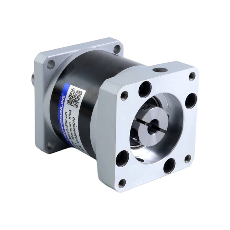 MG-serie planetaire Tandwielkast versnelling verhouding 50:1 speling 45arc-min voor 8mm as Nema 23 stappenmotor - MG23-G50-D8 | StepperOnline