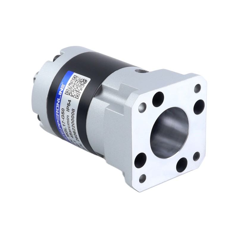 MGL-serie planetaire tandwielkast overbrengingsverhouding 50:1 speling 45arc-min voor 5mm as standaard Nema 17 stappenmotor - MGL17-G50 | StepperOnline