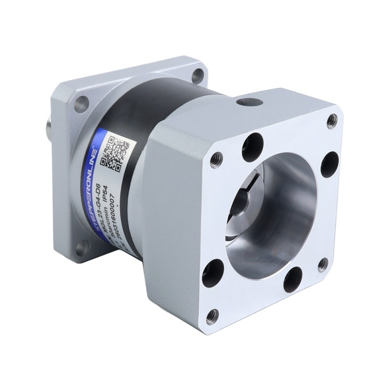 MGL-serie planetaire tandwielkast overbrengingsverhouding 4:1 speling 30arc-min voor 8mm as standaard Nema 23 stappenmotor - MGL23-G4-D8 | StepperOnline