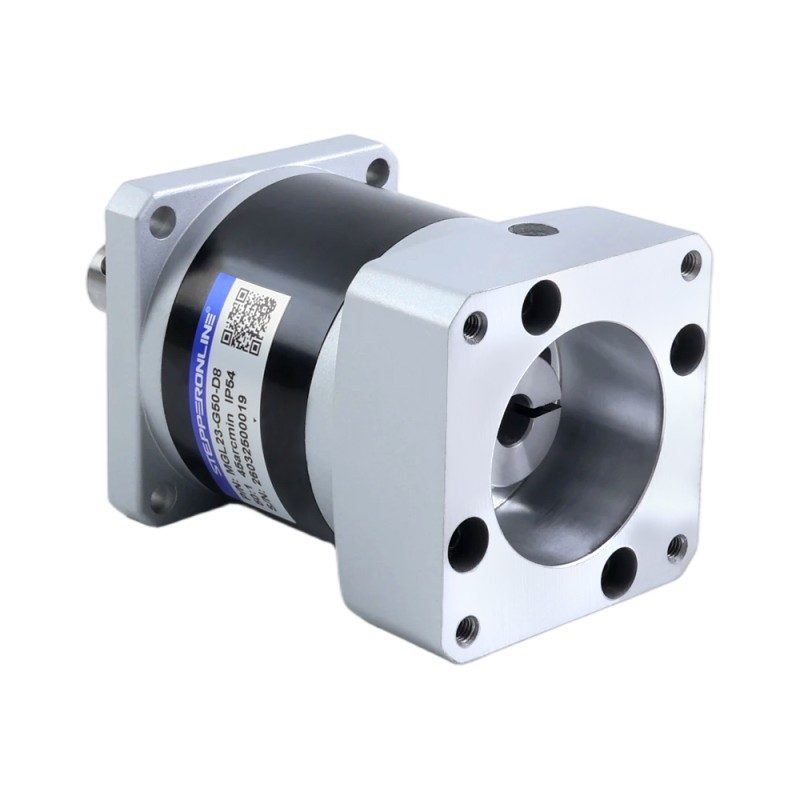 MGL-serie planetaire tandwielkast overbrengingsverhouding 50:1 speling 45arc-min voor 8mm as standaard Nema 23 stappenmotor - MGL23-G50-D8 | StepperOnline