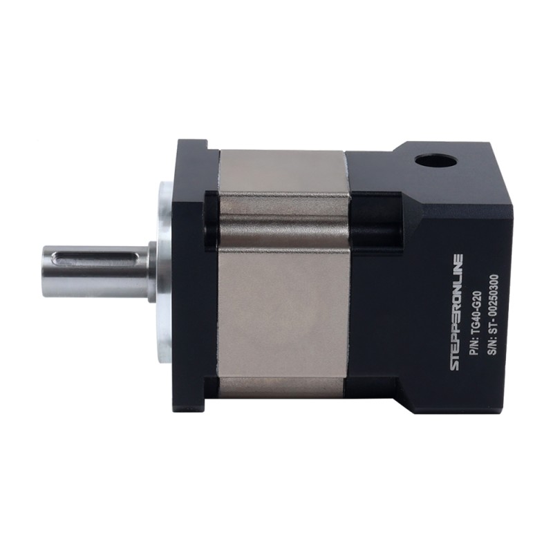 TG serie 40mm 20:1 Planetaire Tandwielkast Backlash 20arc-min voor servomotoren - TG40-G20 | StepperOnline
