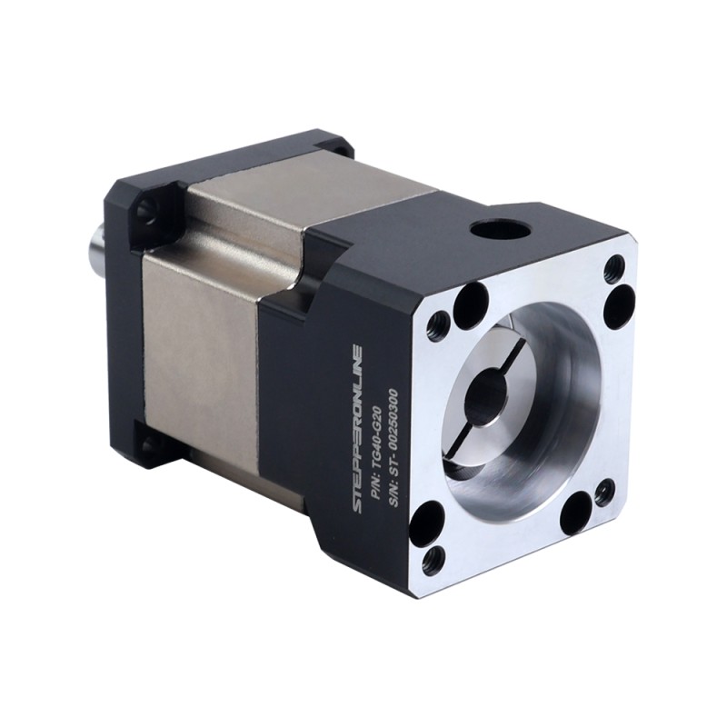 TG serie 40mm 20:1 Planetaire Tandwielkast Backlash 20arc-min voor servomotoren - TG40-G20 | StepperOnline