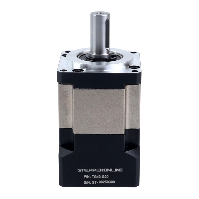 TG serie 40mm 20:1 Planetaire Tandwielkast Backlash 20arc-min voor servomotoren - TG40-G20 | StepperOnline
