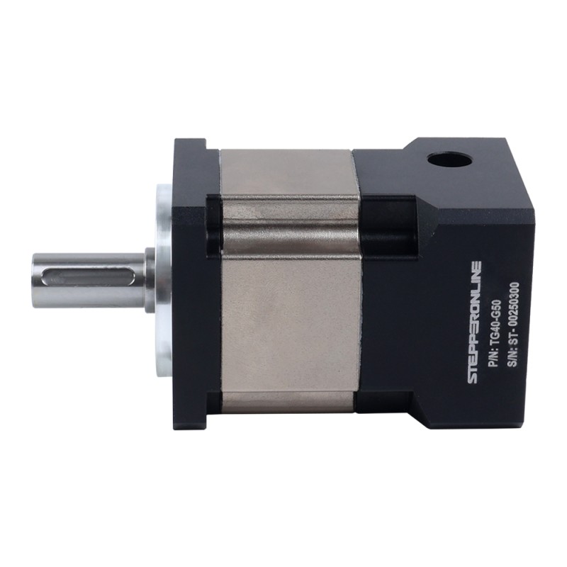 TG serie 40mm 50:1 Planetaire Tandwielkast Backlash 20arc-min voor servomotoren - TG40-G50 | StepperOnline