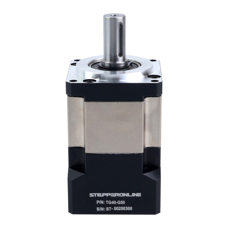 TG serie 40mm 50:1 Planetaire Tandwielkast Backlash 20arc-min voor servomotoren - TG40-G50 | StepperOnline