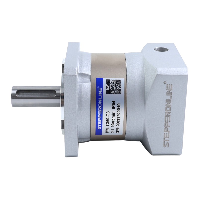 TG serie 60mm 3:1 Planetaire Tandwielkast Backlash 10arc-min voor servomotoren - TG60-G3 | StepperOnline