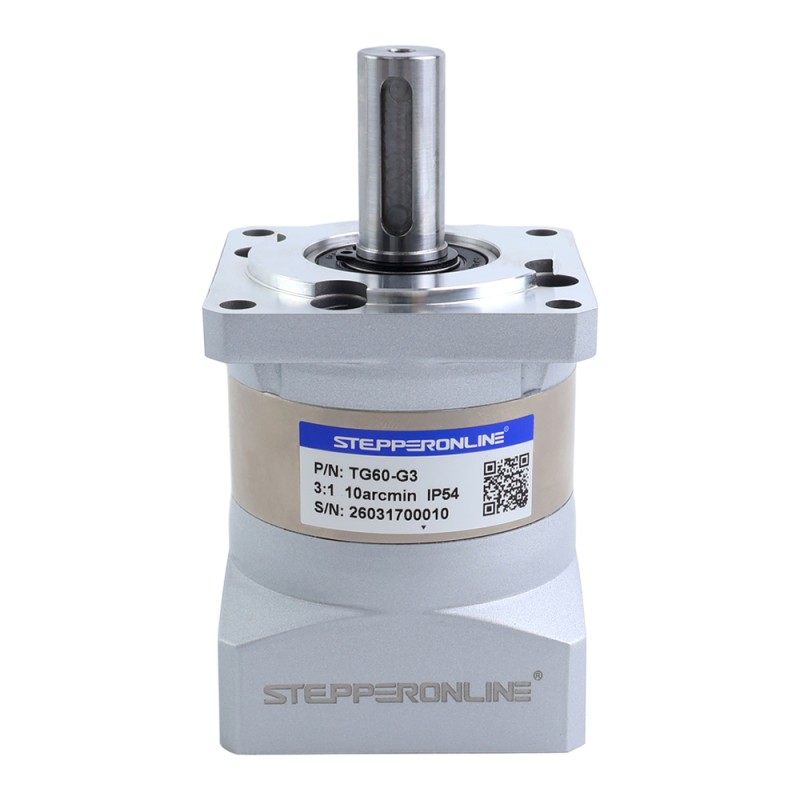 TG serie 60mm 3:1 Planetaire Tandwielkast Backlash 10arc-min voor servomotoren - TG60-G3 | StepperOnline