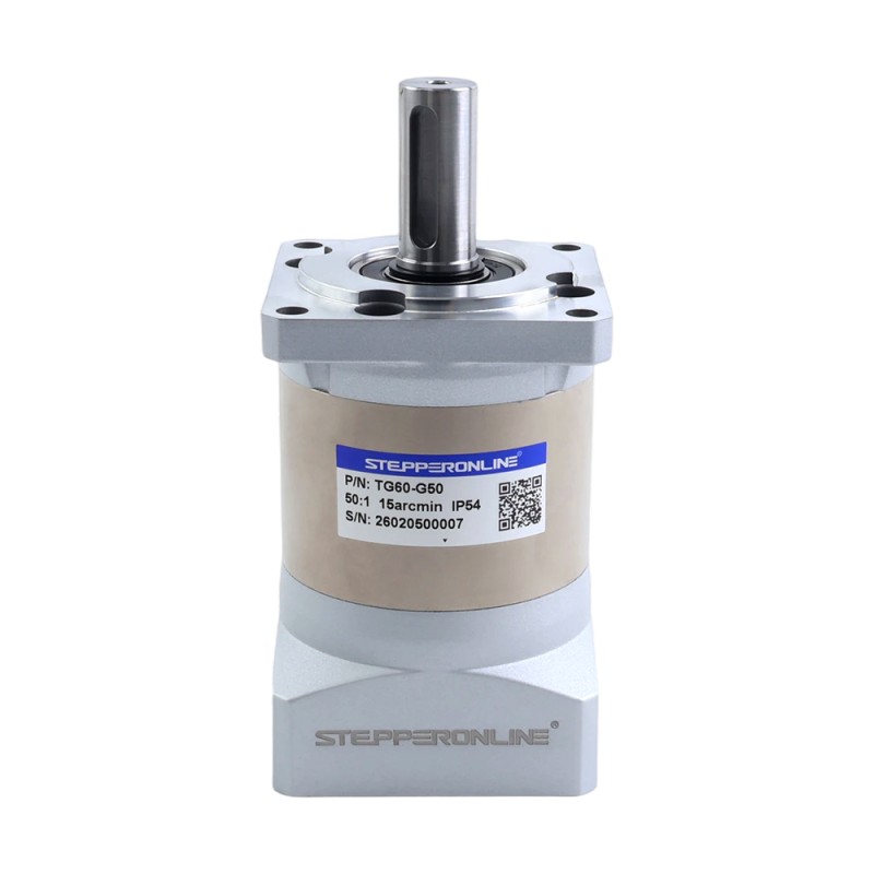 TG serie 60mm 50:1 Planetaire versnellingsbak Backlash 15arc-min voor servomotoren