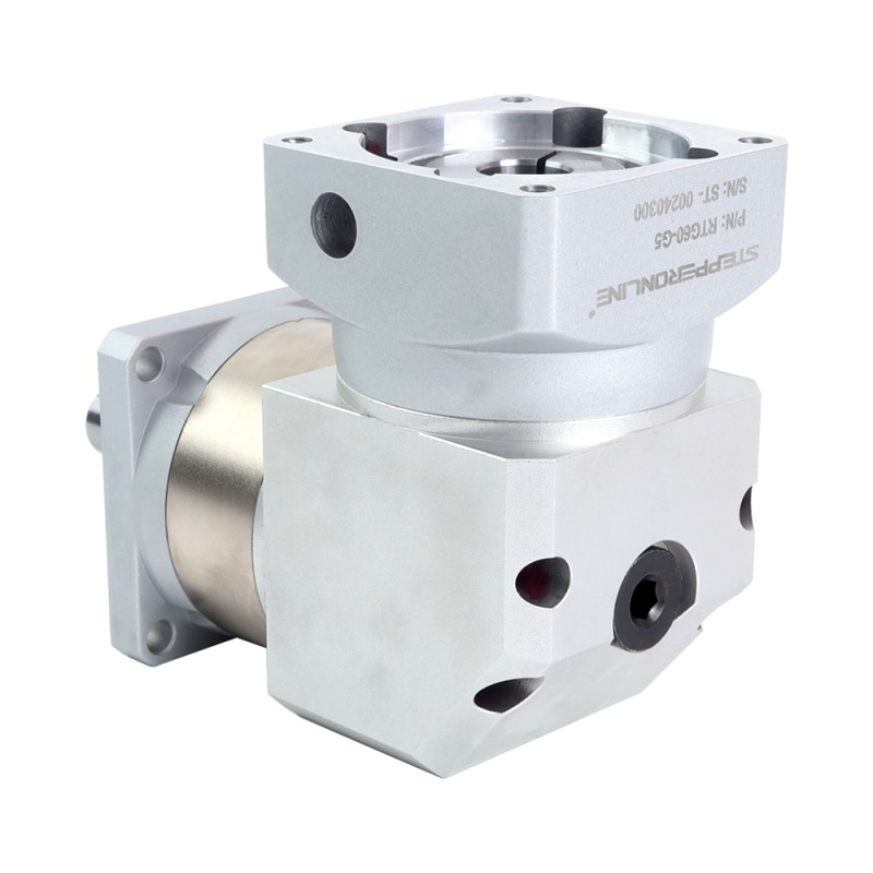 RTG-serie 60mm 5:1 haakse planetaire versnellingsbakspeling 10arc-min voor servomotoren - RTG60-G5 | StepperOnline