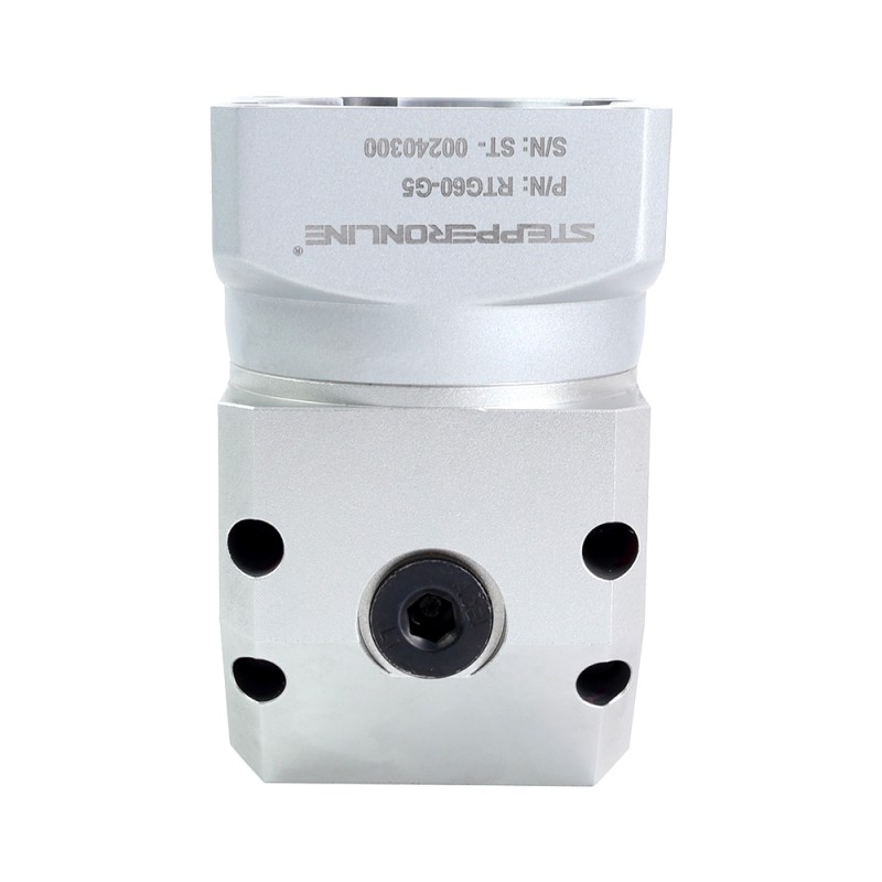 RTG-serie 60mm 5:1 haakse planetaire versnellingsbakspeling 10arc-min voor servomotoren - RTG60-G5 | StepperOnline
