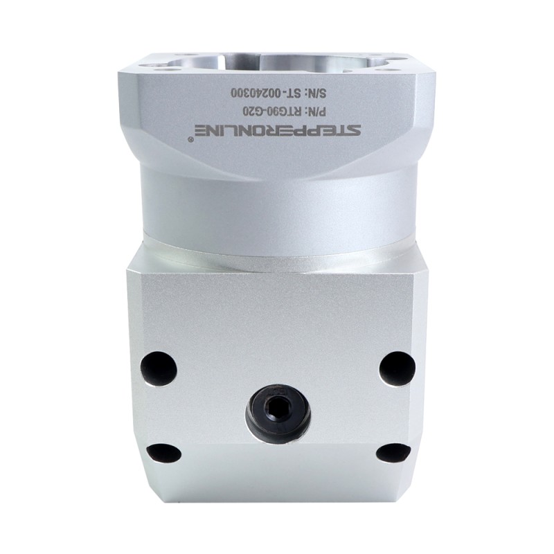 RTG-serie 90mm 20:1 haakse planetaire versnellingsbakspeling 15arc-min voor servomotoren - RTG90-G20 | StepperOnline