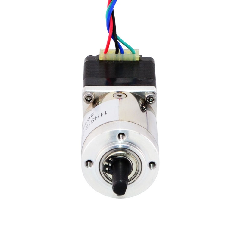 Nema 11 Stepper L=31mm met achteras & tandwielverhouding 14:1 Planetaire versnellingsbak