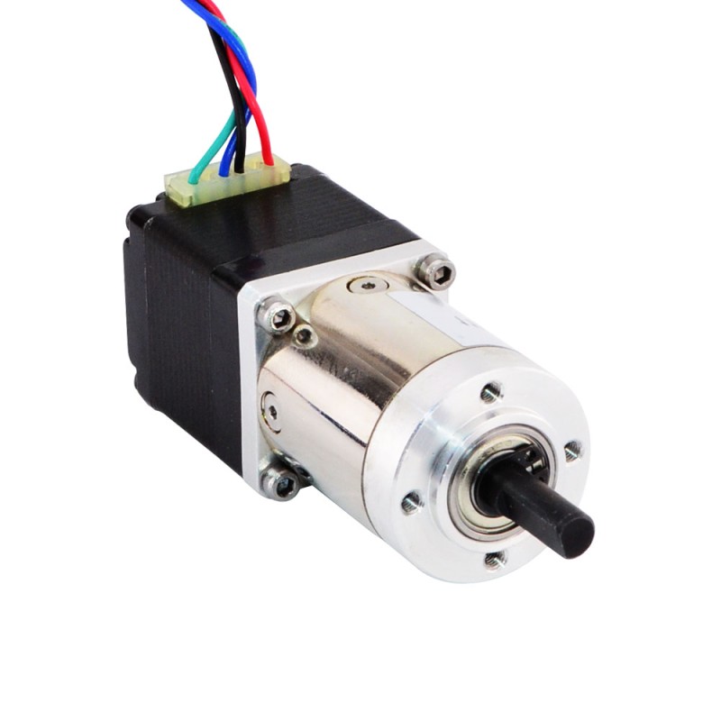 Nema 11 Stepper L=31mm met achteras & tandwielverhouding 14:1 Planetaire versnellingsbak