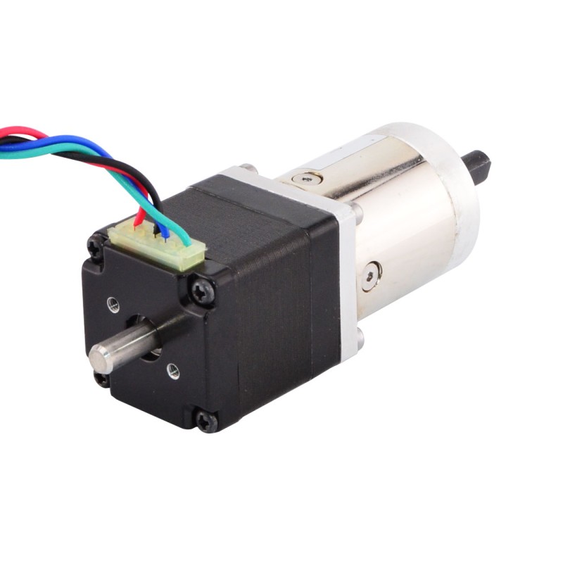 Nema 11 Stepper L=31mm met achteras & tandwielverhouding 14:1 Planetaire versnellingsbak