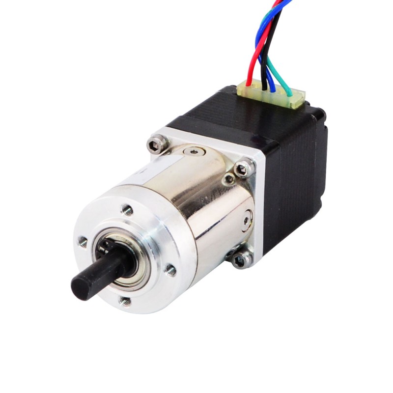 Nema 11 Stepper L=31mm met achteras & tandwielverhouding 14:1 Planetaire versnellingsbak