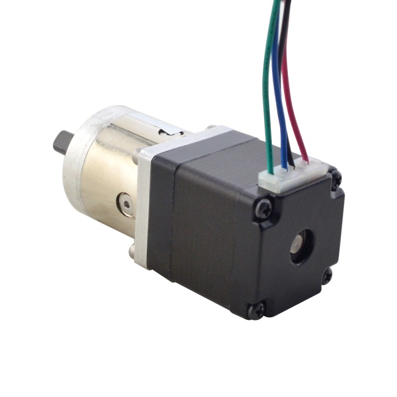 Nema 11 stappenmotor bipolair L=31mm w/versnelling 5:1 planetaire tandwielkast