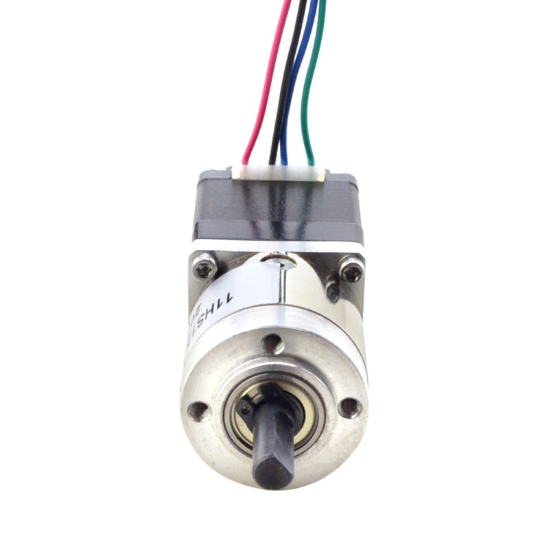 Nema 11 stappenmotor bipolair L=31mm w/versnelling 5:1 planetaire tandwielkast