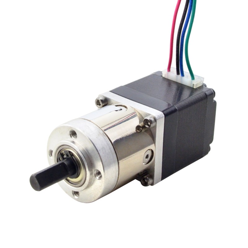 Nema 11 stappenmotor bipolair L=31mm w/versnelling 5:1 planetaire tandwielkast